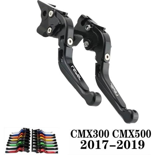 For HONDA CMX 300 500 CMX300 CMX500 2017 2018 2019 17 18 19 CNC Motorcycle Adjustable Brake Clutch Lever Levers Folding
