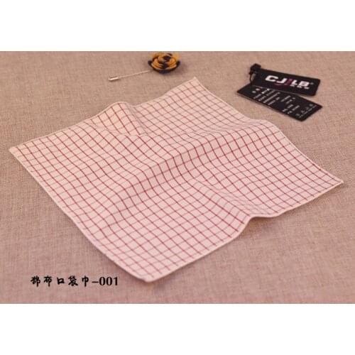 Pocket scarf fashion bra mens small square scarf Japanese, Korean, European and American style cotton pocket new products