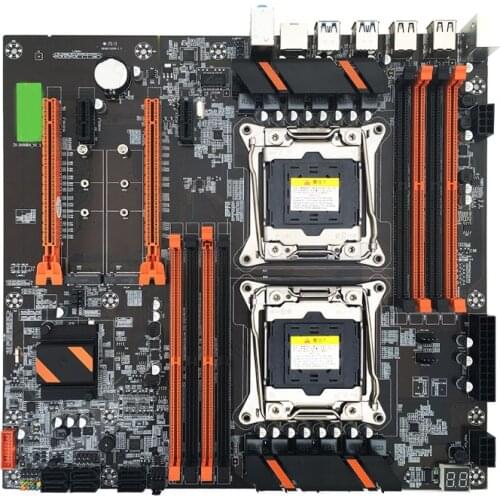X99 Dual Server Computer Motherboard LGA2011-3 CPU DDR4 Memory Game Mainboard Module for In-tel