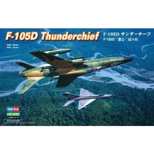 Hobbyboss 80332 1/48 Scale F-105D Thunderchie Model kit