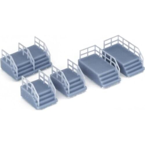 Outland Models Entrance Stairs Set 1:160 N Scale Railroad Scenery