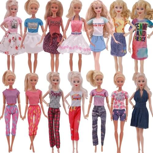 Clothes For Barbies Multicolor New Handmade Evening Dress Cute Fit Barbie Doll,11.8 Inch Doll,1/6 BJD Doll,Best Girl Accessories