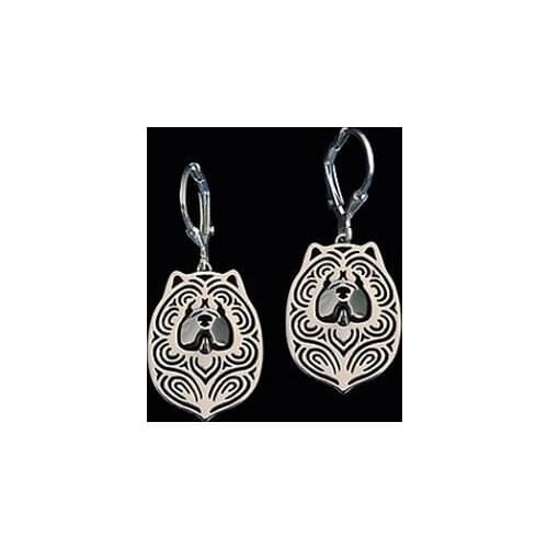 Drop Shipping-Chow Chow Earrings