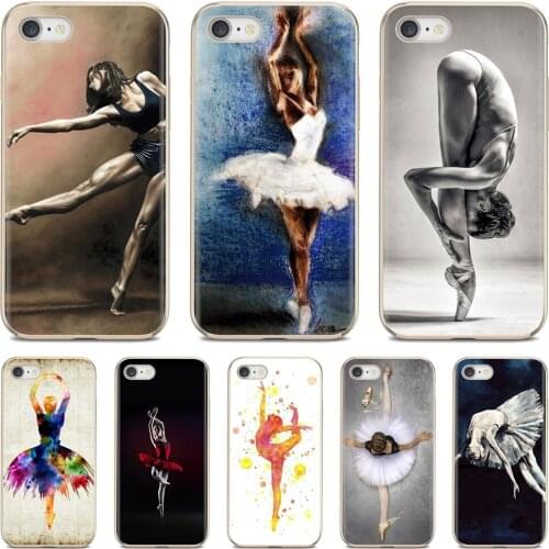 For Samsung Galaxy J1 J2 J3 J4 J5 J6 J7 J8 Plus 2018 Prime 2015 2016 2017 EU Ballet Dancer girl TPU Silicone Case