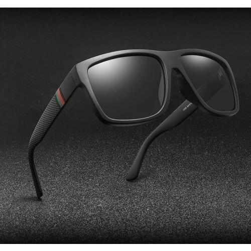 Polaroid sunglasses Unisex Square Vintage Sun Glasses Famous Brand Sunglases polarized Sunglasses retro Feminino For Women Men