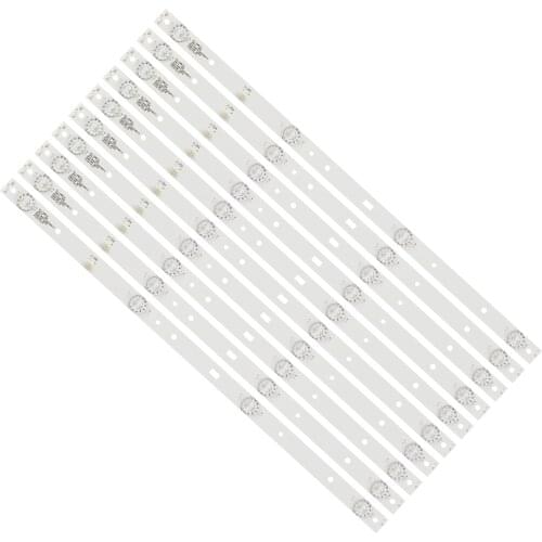 LED Backlight Strips for Lehua 49AX3000 Light Bar JS-D-JP4910-041EC(60517) E49DU1000