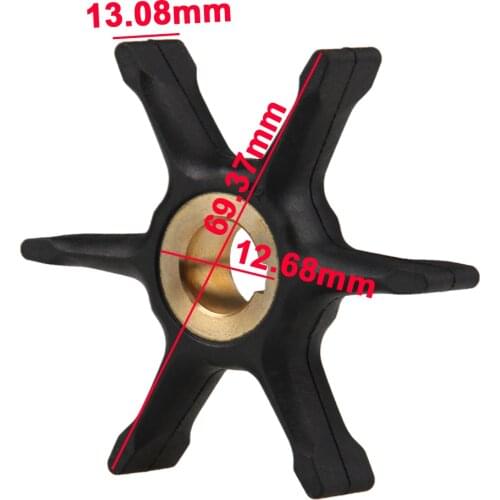 1x Outboard Motors Water Pump Impeller for Johnson Evinrude 10/15/18/20/25/30 HP 1949-1978
