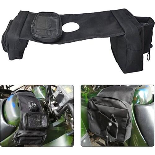 1 PCS ATV hanging Storage Bag Motorcycle ATV UTV Storage Bag Saddle Bags Hanging Carrying Mobile Phone Bag Waterproof