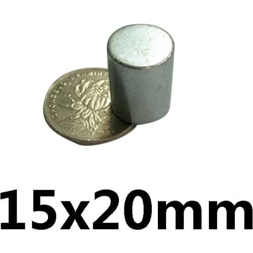 10/20/50pcs 15x20 mm Thick Neodymium Strong Magnets 15mm*20mm Permanent Round Magnet 15x20mm Powerful Magnetic Magnets 15*20mm
