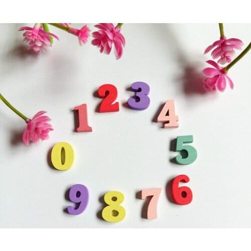 120pcs Randomly Mixed wooden letters for decorations, Home Decor DIY Scrapbooking letras for Crafts Decorativos