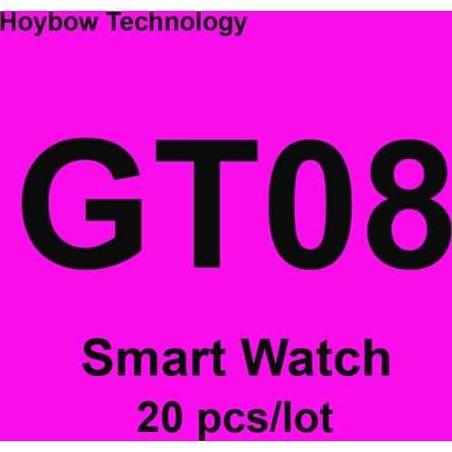 20pcs GT08 Smart Watch android wearable devices relogio inteligente smartwatch Sync Notifier Bluetooth for apple android phones