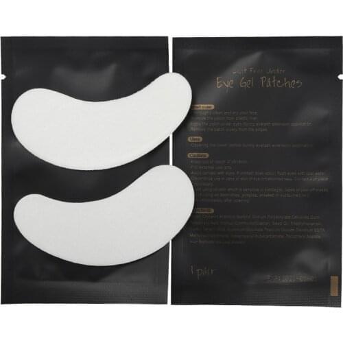 200 pairs women Eye Pads Patches Tips Wraps Under Eye Lash Paper Stickers Patches Application Eyelash Extension Make Up Tools