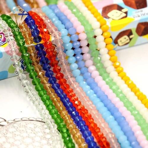 200pcs 4mm/100pcs 6mm/50pcs 8mm/50pcs 10mm round shape Crystal beads crystal glass Dress/Garment beads Diy jewelry accessories
