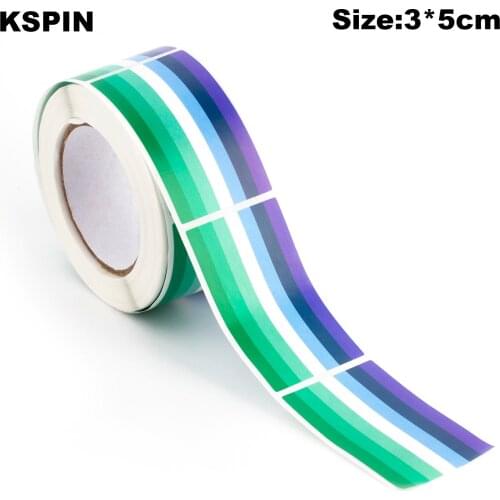 500PCS Stickers 3*5CM New Gay Pride Paper Sticker Label Packaging Seals Crafts Favor Tag Toppers Labels