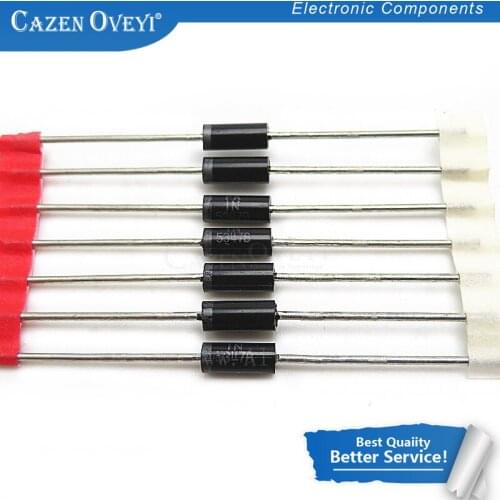 50pcs/lot 1N5347B IN5347B IN5347 DO-15 Zener diode 10V 5W In Stock