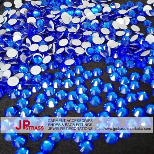 Free shipping of high quality rhinestone hot-fix size ss20 cobalt color with 1440 pcs per pack ;good quality crystal low price