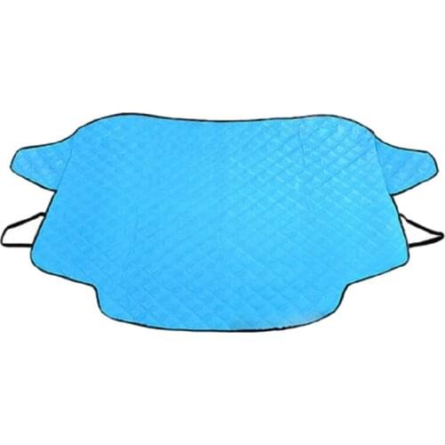 Car Windshield Snow Cover, 193x126 cm Frost Guard Windshield Cover, Windshield Snow Ice Cover with 3 Layers Protection and Uniqu