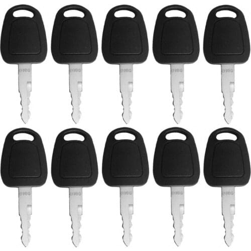 10pc Keys For Doosan Daewoo Terex For Bobcat E80 E900 Excavator # K1009605 D100