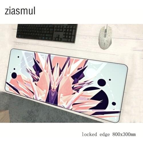 Facets Abstract mouse pad 900x400x2mm mats Artistic Computer mouse mat gaming accessories Colors mousepad keyboard games gamer