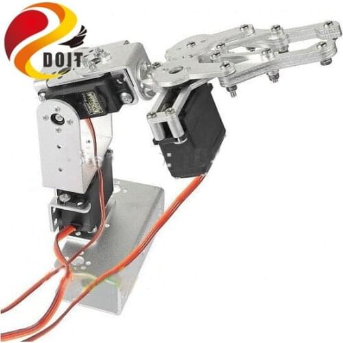 DOIT 3 DOF Robot Arm Mechanical Arm Manipulator with MG996R/DS3116 Servo for Remote Control Smart Robot DIY Robot Model