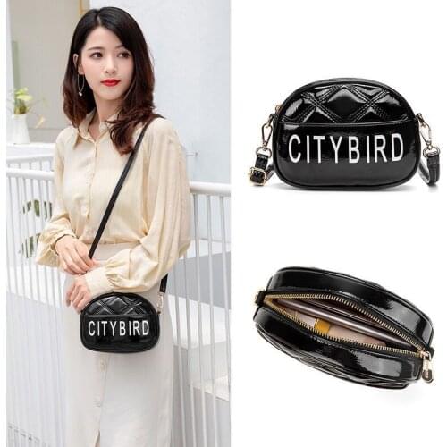 2019 New Womens Bag Korean Version of The Diamond Single Shoulder Messenger Bag Female Wild Net Red Mini Ladies Small Round Bag