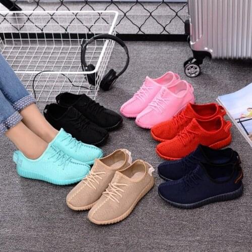 2021 New Hot Sale Breathable Sport Sneakers Womens Leisure Breathable Air Mesh Outdoor Fitness Running Shoes Zapatillas Mujer