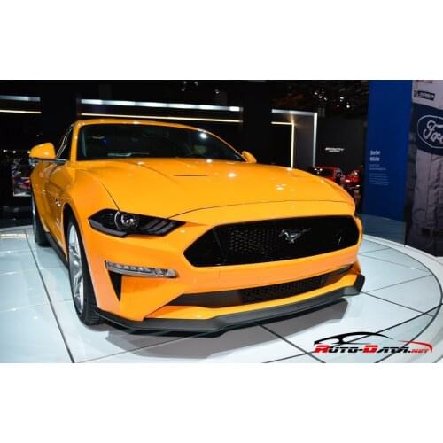 New Style Car Styling Rubber Exterior Bumper Lip Strip Car Side Skirts For Ford Mustang 6 2.3 GT 5.0 GT350 3.7 V6 Accessories