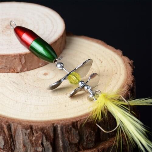 1pcs Metal Fishing Lure 10g/7cm Spoon Lure Spinner Bait with Feather Fishing Tackle Bass Hard Bait Treble Hooks Isca Artificial