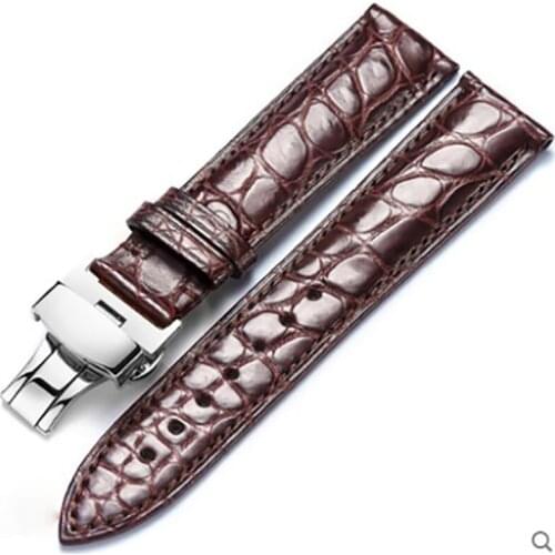 Crocodile leather strap For imilab kw66 Smartwatch Strap Wristband Watchband belt Bracelet replace accessories watchstrap