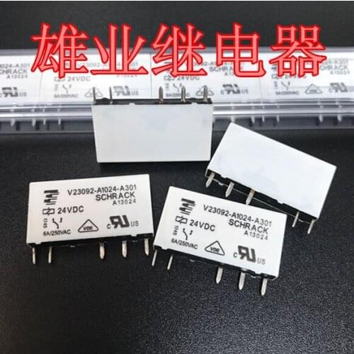 SCHRACK/ V23092-A1024-A301 24VDC/6A 5PIN / Relay