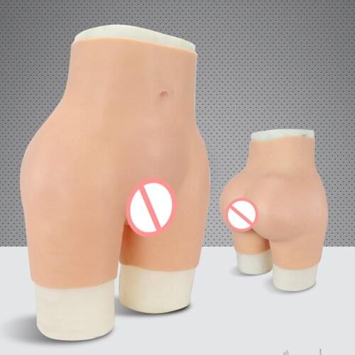 3 Colors Silicone Realistic Silicone Penetrable Fake Vagina Pantys For Shemale Crossdresser Drag Queen Transgender