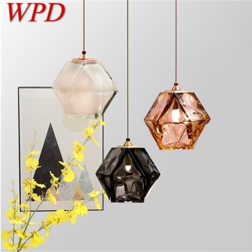 WPD Nordic Creative Pendant Light Modern Ball Shape LED Lamp Fixture Decorative For Home Living Room
