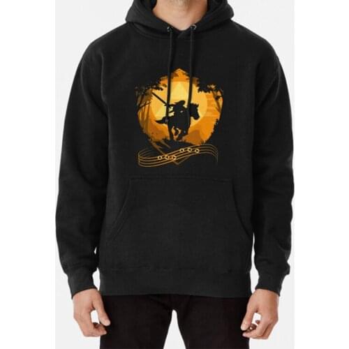 Eponas Song Hoodie Zelda Link Horse Epona Hyrule Ocarina Song Time Forest
