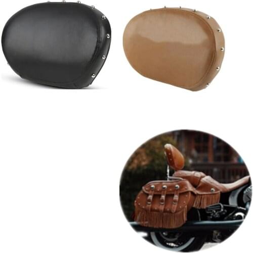 Motorcycle Rear Passenger Backrest Sissy Bar Pad For Indian Chief Classic Dark Horse 2014-2020 Springfield Vintage Challenger