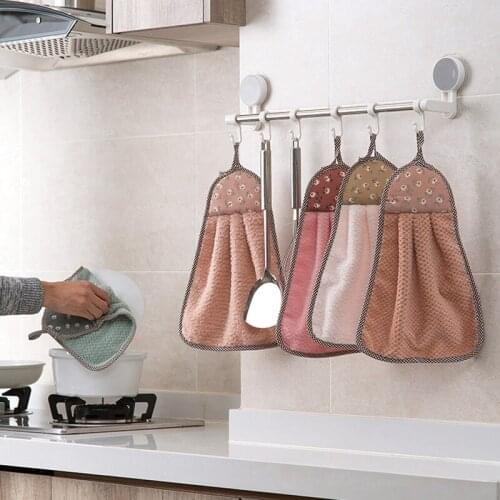 1Pc Dish Tableware Cleaning Cloth Kitchen Sink Wipe Washing Cloth Household Bathroom Super Absorbent Towels