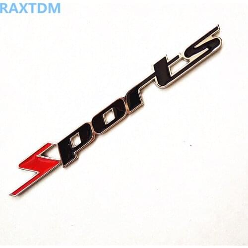 3D Metal Car Stickers Sport for SsangYong Actyon Turismo Rodius Rexton Korando Kyron Musso Sports,Auto Accessories