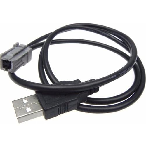 5pcs High Qulity Toyota RAV4 Reiz Camry Mazda Subaru Forester Ling Pai Nissan usb turn male connector cables length 101cm