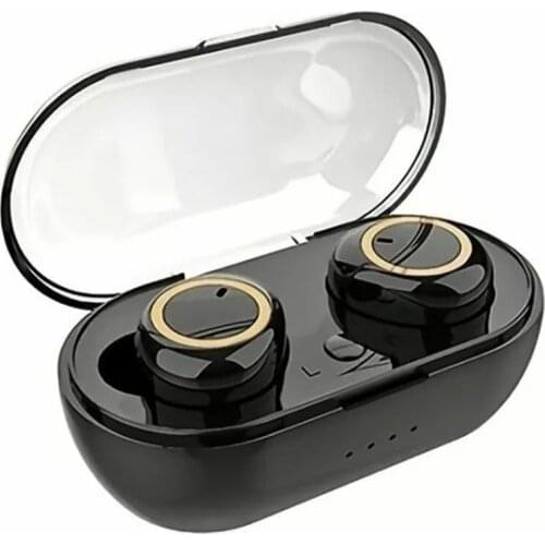 Bluetooth 5.0 Wireless Earphone 250mAh Mini Stereo Headset Wireless In-Ear Touch Control Headphone Select Songs And CallTWS Y50