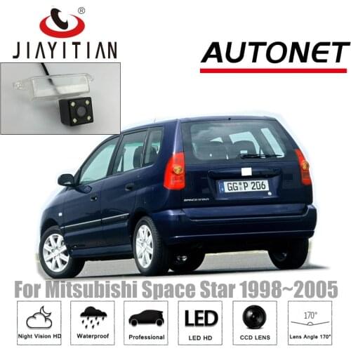 JiaYiTian Rear Camera For Mitsubishi Space Star 1998 2003 2005 2004 CCD Night Vision backup camera license plate camera reverse