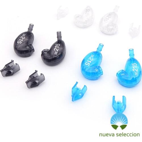 Earphone External Housing Shell for Shure SE215 Compatible with 7mm Speaker Unit Replacement for DIY and Repair (1 pair)