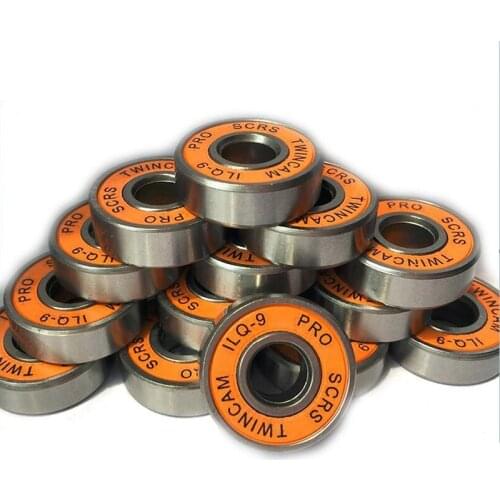 16Pcs/Lot SKATING TWINCAM ILQ-9 608Zz Miniature Ball Radial Ball Bearings for Skate Board Shoes Accessories -9