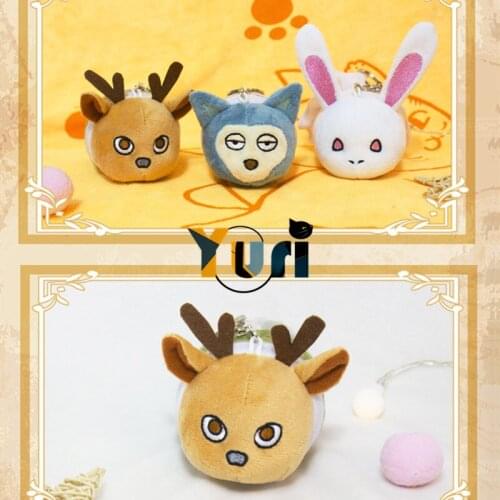Yuri BEASTARS legoshi Soft Toy Cosplay Stuffed keychain keyring strap pendant Short Plush Doll Cute Xmas Gift limited lovely C