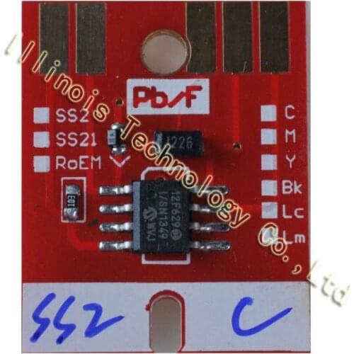 Chip Permanent for Mimaki JV3 SS2 Cartridge 4 colors CMYK printer parts