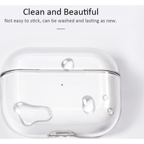 Transparent Case For Airpods Pro Cover Case Wireless Bluetooth-compatible for apple pro Case Cover Earphone Case For AirPods pro