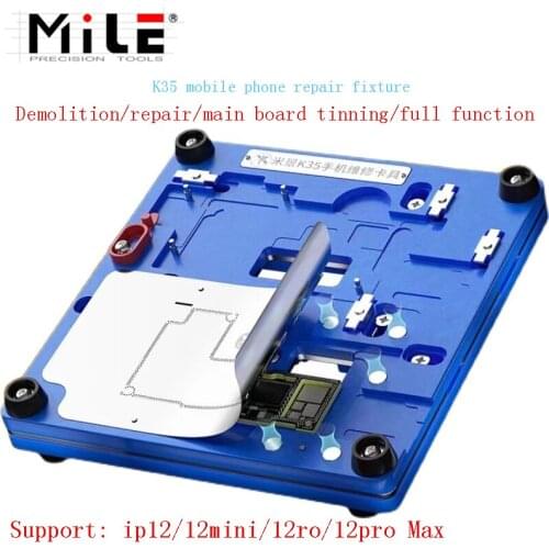 Mijing K35 4 in 1 Maintenance Fixture For iPhone 12/12 mini/12Pro/12 Pro Max Disassembly Maintenance And Tin Planting Tool