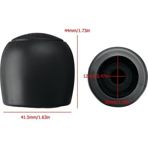 Car 5 Speed Gear Shift Knob Manual Gear Lever Shifter Gaitor For Fiat 500 500c 2007-2013 Panda 2003-2012 Black