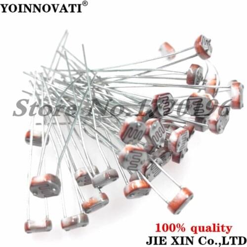 20pcs Photo Light Sensitive Resistor Photoresistor Optoresistor 5mm GL5528 beat quality