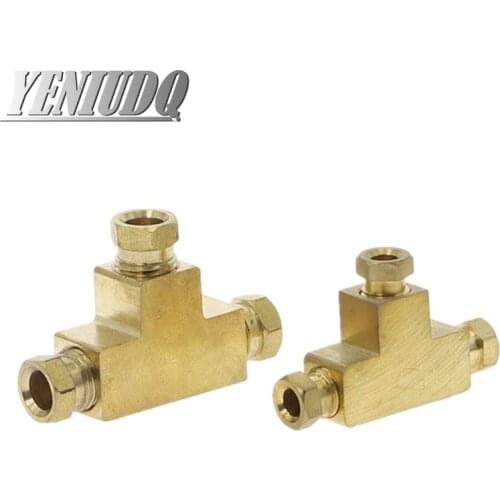 5Pcs Water Pipe Connector 1/4BSP Female Thread Straight Brass Pipe Fitting Hex Rod Coupling Nut Gold Tone