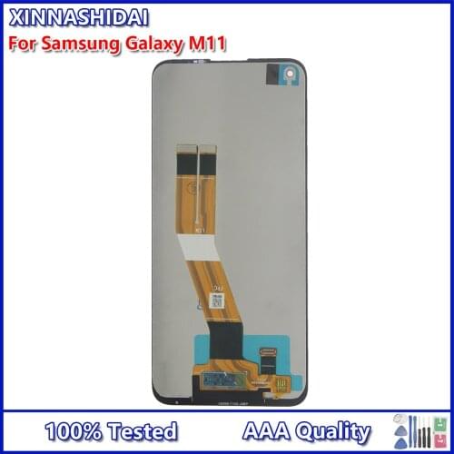 For Samsung Galaxy M11 LCD M115 SM-M115 M115F M115G/DS LCD Display Touch Screen Digitizer Glass Assembly with Frame