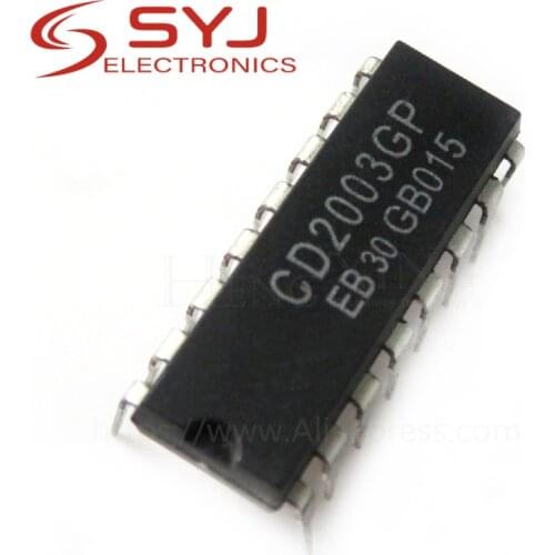 10pcs/lot CD2003GP CD2003 2003GP DIP-16 In Stock